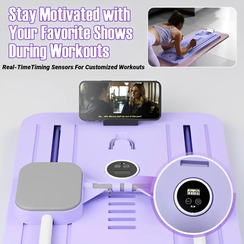 ABSolutt Pilates Board: Tabla Multifuncional 7 en 1 para Pilates en Casa