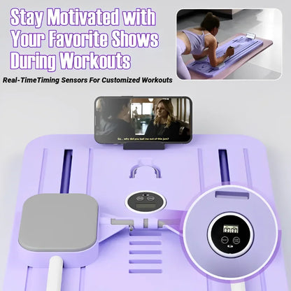 ABSolutt Pilates Board: Tabla Multifuncional 7 en 1 para Pilates en Casa