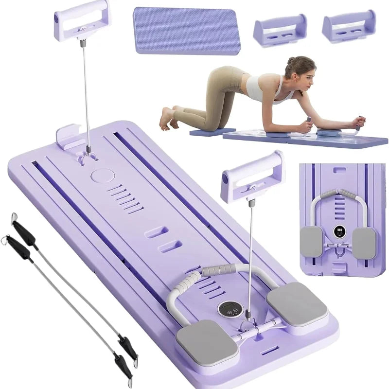 ABSolutt Pilates Board: Tabla Multifuncional 7 en 1 para Pilates en Casa